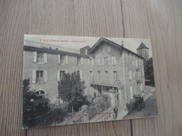 CPA 81 Tarn Lacaune Les Bains Central Hôtel - Sonstige & Ohne Zuordnung