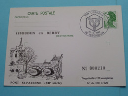 Delcampe - ISSOUDUN - VIIIe CEREALIA > N° 000210 () Anno 20-5-1982 ( Voir Scans ) ! - Issoudun