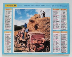 Calendrier La Poste - Almanach PTT 1996 - Seine Maritime - Grand Format : 1991-00