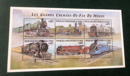 Congo DRC 2001 - Locomotives From Around The World - Otros & Sin Clasificación