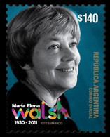 Argentina 2021 Maria Elena Walsh, Writter MNH Stamp - Ungebraucht