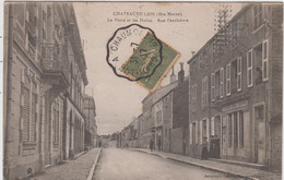 HAUTE MARNE - CHATEAUVILLAIN - La Poste Et Les Halles - Rue Penthièvre - Chateauvillain