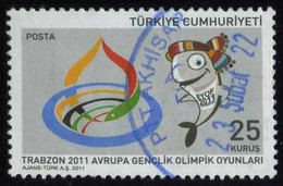 Türkiye 2011 Mi 3908 European Youth Olympic Festival - Used Stamps