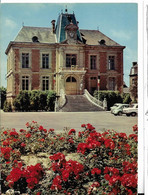 76 LA HAYE DE ROUTOT   HOTEL DE VILLE  JARDIN DE ROSES 2 VUES/1 CARTE - Routot