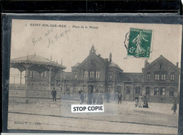 12-2022 - VAN1200/800 - NORD - 59 - SAINT POL SUR MER - Place De La Mairie - Animation Kiosque à Musique - Saint Pol Sur Mer