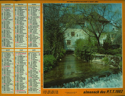 062 - ALMANACH DES P.T.T  1982     -  ANNEE DE VOTRE NAISSANCE - Grand Format : 1981-90