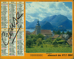 070 - ALMANACH DES P.T.T  1984     -  ANNEE DE VOTRE NAISSANCE - Formato Grande : 1981-90