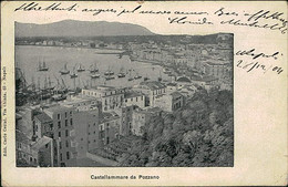 CASTELLAMMARE DI STABIA ( NAPOLI ) DA POZZANO - SPEDITA 1904 (13847) - Castellammare Di Stabia