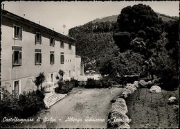 CASTELLAMMARE DI STABIA ( NAPOLI ) ALBERGO  QUISISANA - TERRAZZA - EDIZIONE RENZA - SPEDITA 1959 (13852) - Castellammare Di Stabia