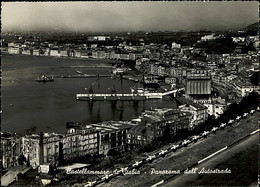 CASTELLAMMARE DI STABIA ( NAPOLI ) PANORAMA DALL'AUTOSTRADA - EDIZ. FARFALLA - SPEDITA 1962 (13855) - Castellammare Di Stabia