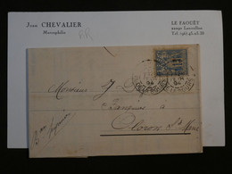 BJ16  FRANCE BELLE LETTRE PERFORé 1994 PARIS A OLORON   +SAGES 15C PERFIN  + AFFRANC. PLAISANT + - Briefe U. Dokumente