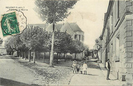 - Indre Et Loire -ref.B122- Reugny - Place De La Mairie - Petits Enfants - - Reugny