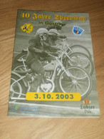 Speedway Güstrow 3.10.2003  , International , Programmheft / Programm / Rennprogramm , Program !!! - Motos