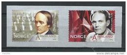 Norvège 2015 N°1830/1831 Neufs Agnar Mykle Et Halfdan Kjerulf - Neufs