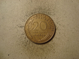 MONNAIE FRANCE 20 CENTIMES 1969 MARIANNE - 20 Centimes