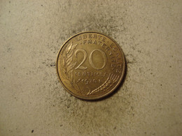 MONNAIE FRANCE 20 CENTIMES 1970 MARIANNE - 20 Centimes