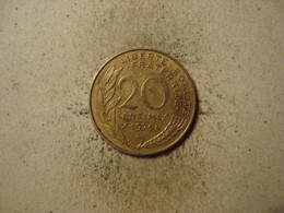 MONNAIE FRANCE 20 CENTIMES 1971 MARIANNE - 20 Centimes