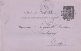 France - Paris Obitérations - 1877-1920: Semi Modern Period