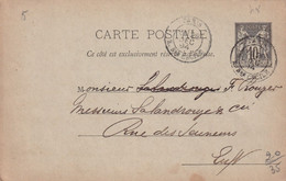 France - Paris Obitérations - 1877-1920: Semi-moderne Periode