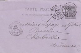 France - Paris Obitérations - 1877-1920: Semi Modern Period
