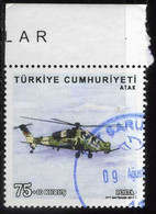 Türkiye 2017 Mi 4386 Yt 3861  Military Vehicles, Aviation, Helicopters - Used Stamps