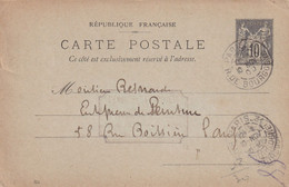France - Paris Obitérations - 1877-1920: Semi-moderne Periode