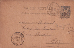 France - Paris Obitérations - 1877-1920: Période Semi Moderne