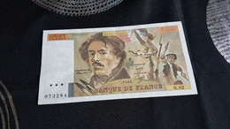 Billet 100 Francs Delacroix 1984 Ttb Etat - Sonstige – Europa