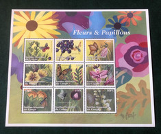 Congo DRC 2001 - Flowers And Insects - Autres & Non Classés