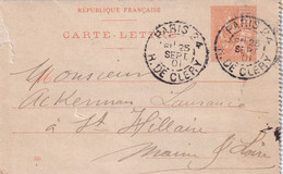 France - Paris Obitérations - 1877-1920: Semi-Moderne
