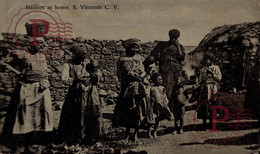 AFRICA. Cabo Verde - S. Vicente - NATIVES AT HOME. - Cap Vert