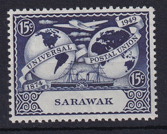 Sarawak: 1949   U.P.U.  SG168   15c   MH - Sarawak (...-1963)