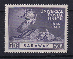 Sarawak: 1949   U.P.U.  SG170   50c   MH - Sarawak (...-1963)