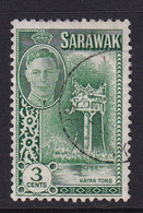 Sarawak: 1950   KGVI - Pictorial   SG173     3c      Used - Sarawak (...-1963)
