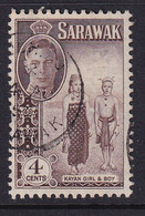 Sarawak: 1950   KGVI - Pictorial   SG174     4c      Used - Sarawak (...-1963)