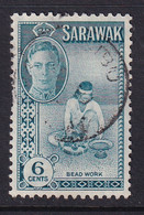 Sarawak: 1950   KGVI - Pictorial   SG175     6c      Used - Sarawak (...-1963)