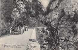 CPA France - Isère - Dauphiné - Route Des Goulets - Les Gorges De La Bourne - C. V. 119 - Voiture - Montagnes - Other & Unclassified