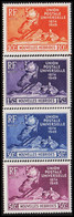 1949. Nouvelles Hebrides.  French Issue.  UPU Complete Set With 4 Stamps. Never Hinged.  (Michel 137-140) - JF527089 - Nuevos