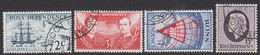 1967. ROSS DEPENDENCY. Complete Set With 4 Stamps With Values In Cents.  (Michel 5-8) - JF527111 - Autres - Océanie