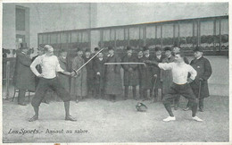 LES SPORTS -  Assaut Au Sabre. - Fencing