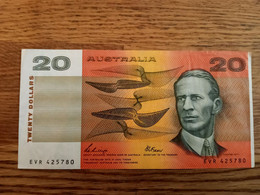 AUSTRALIA 20 DOLLARS P 46f 1985 USADO USED - Other & Unclassified