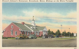 Howard Johnson's Restaurant, Kennebunk, Maine, Midway On The Maine, Turnpike - Kennebunkport