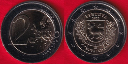 Lithuania 2 Euro 2022 "Region Suvalkija" BiMetallic UNC - Lituanie