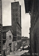 AREZZO - CARTOLINA FG SPEDITA NEL 1957 - CORSO ITALIA - LA PIEVE - ANIMATA - Arezzo