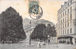 CPA France - Isère - Grenoble - Cours Saint André - L. V. & Cie - Aqua Photo - Oblitérée Grenoble 1907 - Grenoble