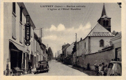 CPA France - Isère - Laffrey - Station Estivale - L Eglise Et L Hôtel Humblot - Photo L. Gagnères - Oblitérée Isère 1947 - Laffrey