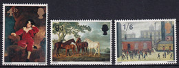 MiNr. 466 - 468 Großbritannien 1967, 10. Juli. Gemälde Britischer Meister (I) - Postfrisch/**/MNH - Unused Stamps