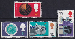 MiNr. 470 - 473 Großbritannien 1967, 19. Sept. Britische Erfindungen Und Entdeckungen - Postfrisch/**/MNH - Unused Stamps