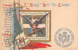 CPA GUERRE / ITALIE / ILLUSTRATEUR / 7e REGGIMENTO DE CAMPa - Guerra 1914-18