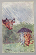 ***  1  X  LOUIS  WAIN  ***   -  CAUGHT IN A STORM  -  ZIE / VOIR / SEE SCAN'S - Wain, Louis
